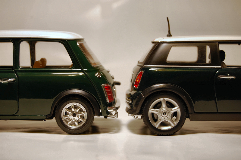 Illustration for article titled LaLD Car Week: Thursday on the Thames - Mini Coopers